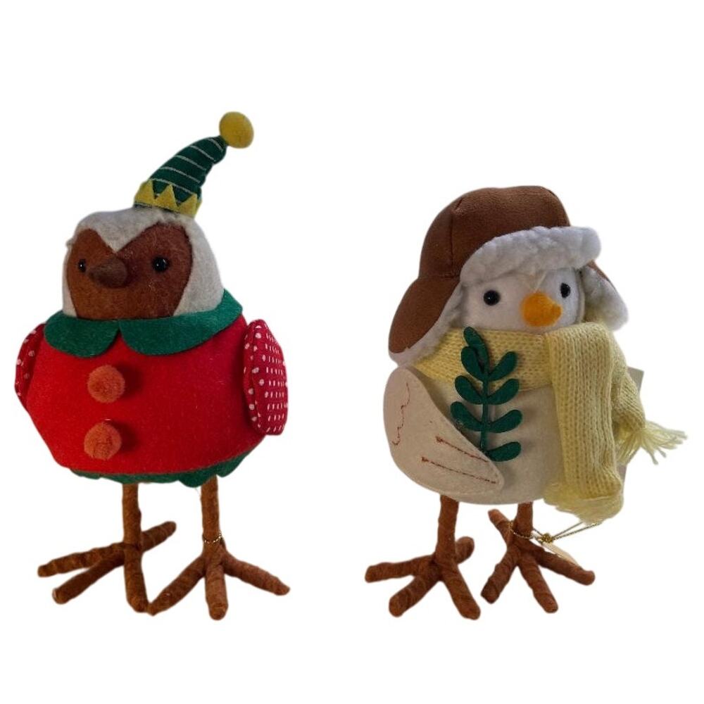 Target Wondershop Chip & Bauble 2023 Featherly Friends Fabric Bird